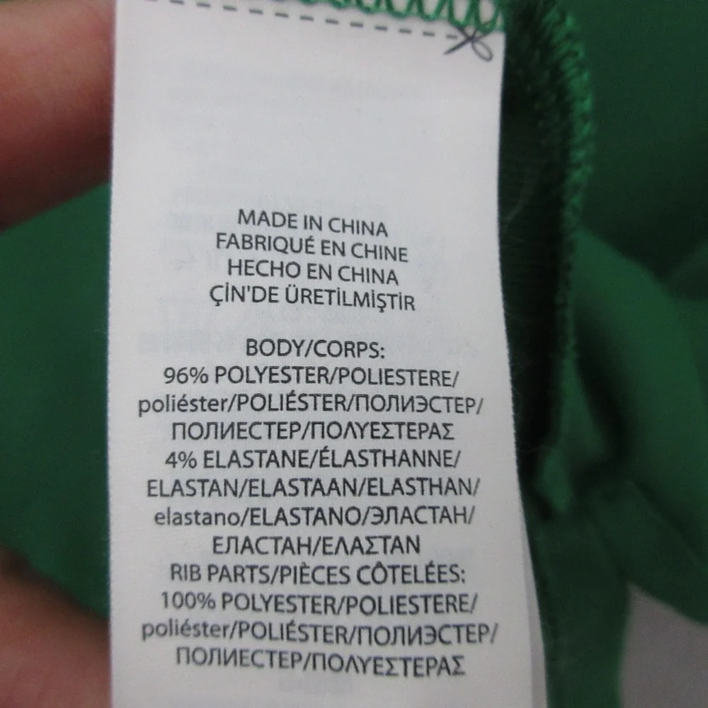 Polo Ralph Lauren Polo Shirt Men Medium Green Performance Logo Preppy Sporty‎